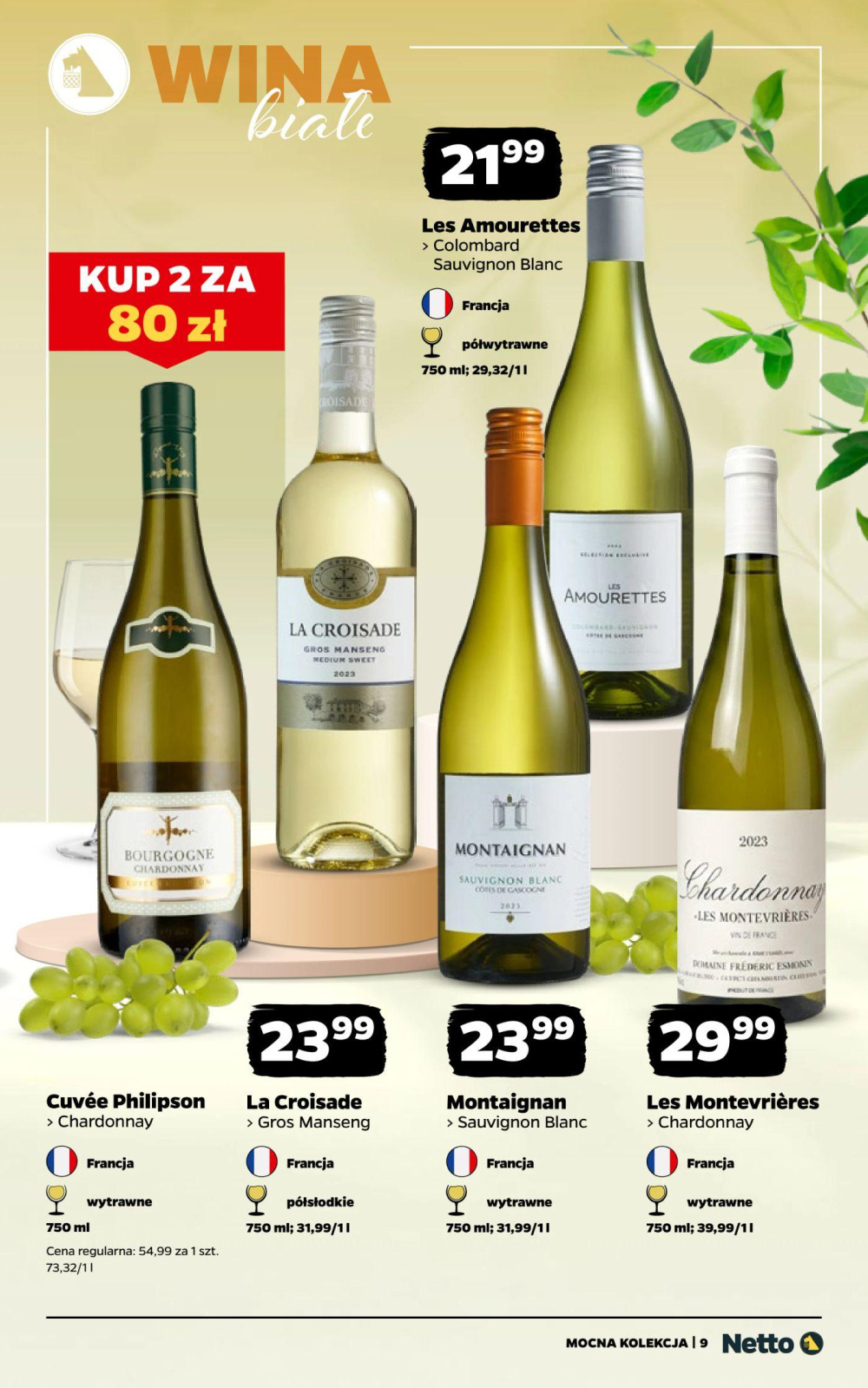 Leták Netto gazetka - Wina, Polsko - strana 9