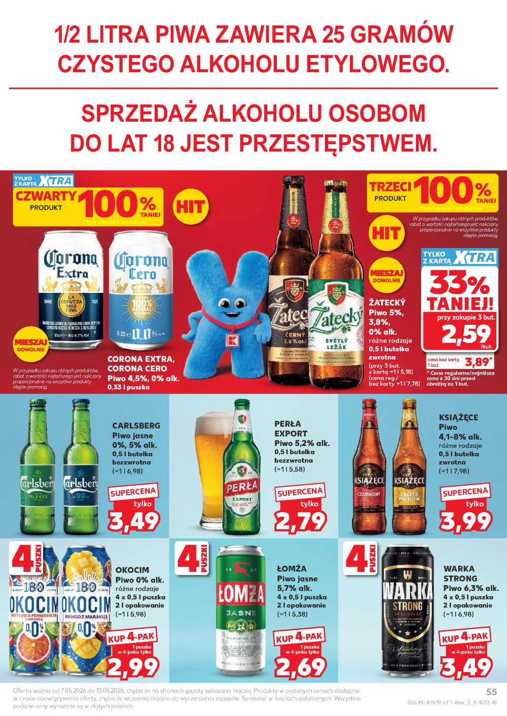 Leták Kaufland gazetka Cieszyn, Polsko - strana 55