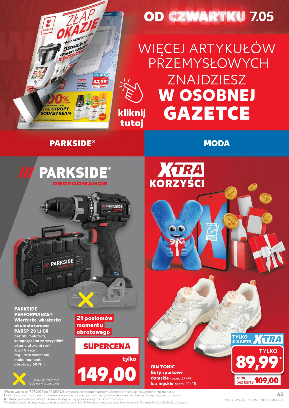 Leták Kaufland gazetka Oborniki Wlkp., Polsko - strana 65