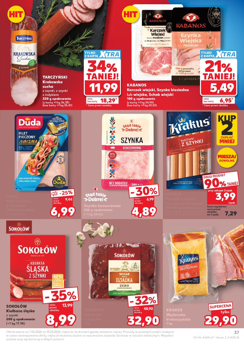 Leták Kaufland gazetka Polkowice, Polsko - strana 37