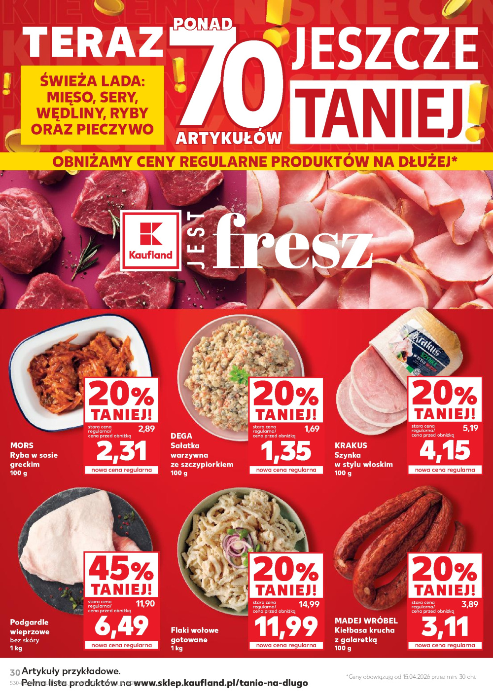Leták Kaufland gazetka Sochaczew, Polsko - strana 30