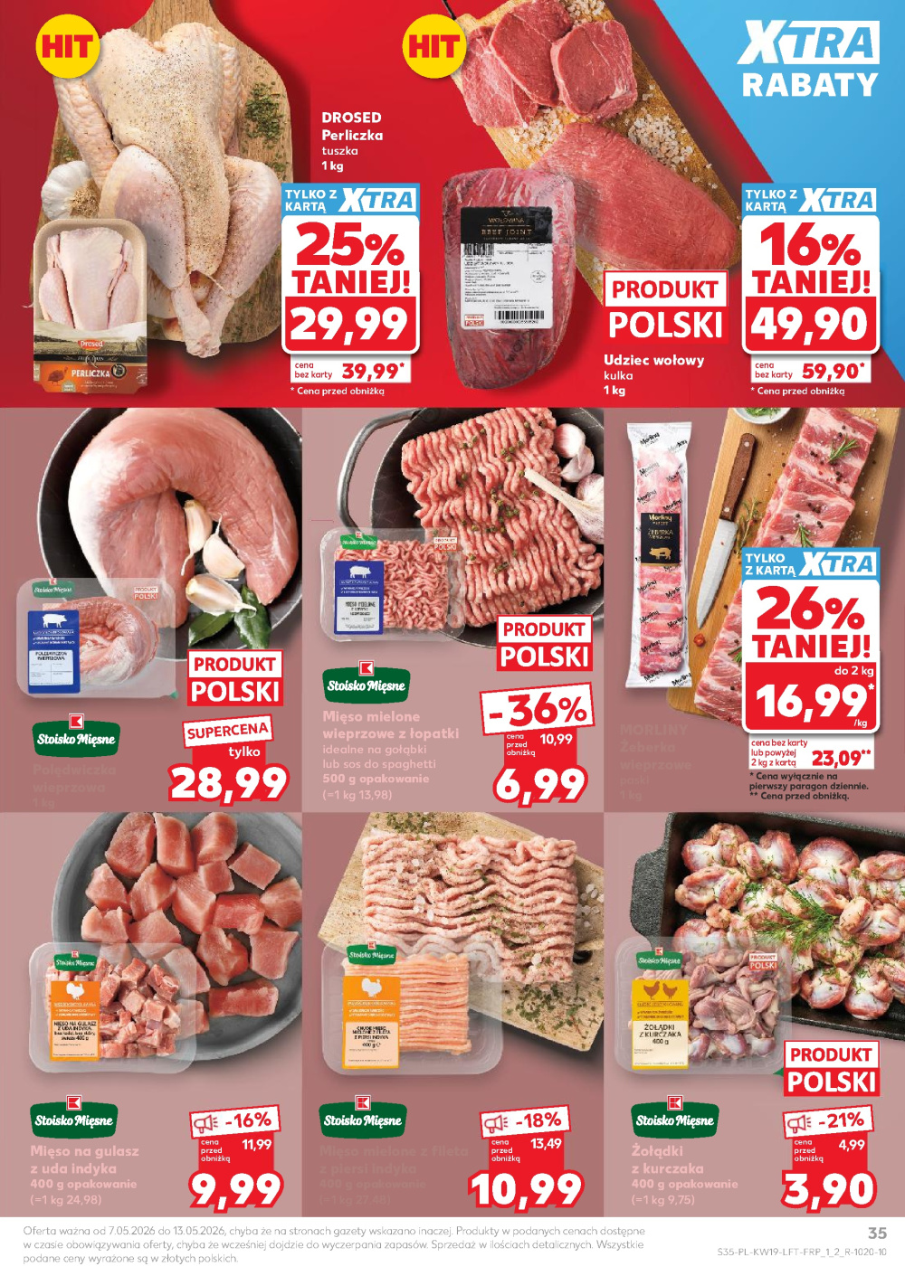 Leták Kaufland gazetka Stare Stawy, Polsko - strana 35