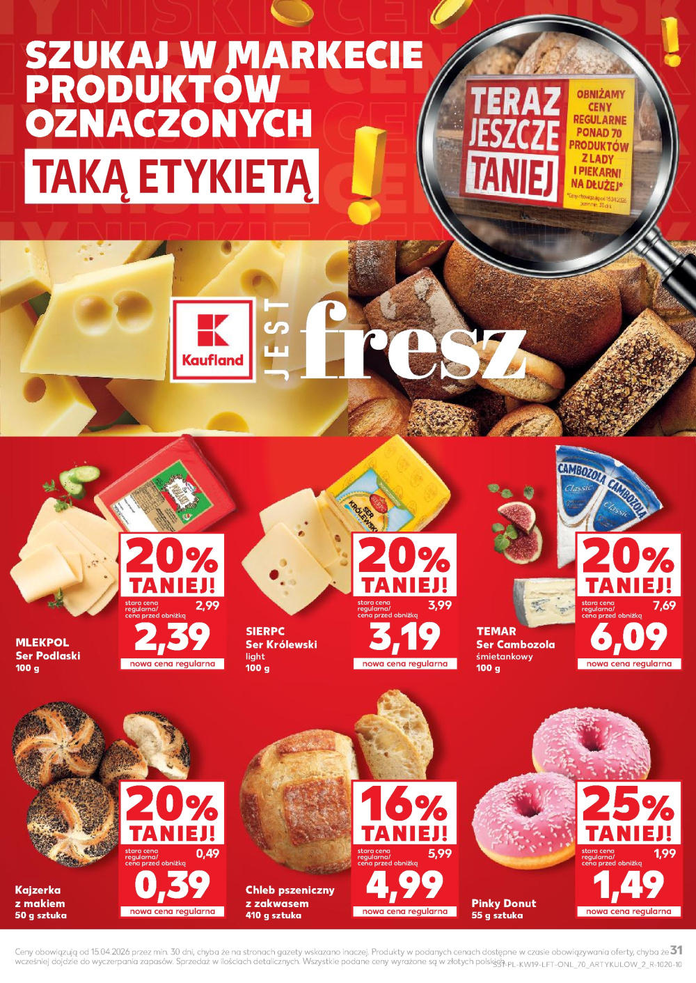 Leták Kaufland gazetka Żyrardów, Polsko - strana 31