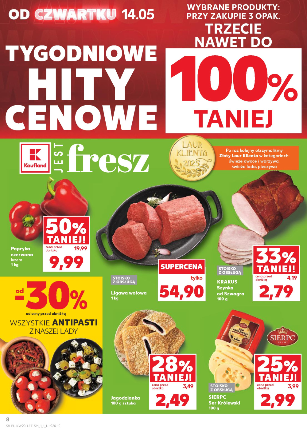 Leták Kaufland gazetka Bełchatów, Polsko - strana 8