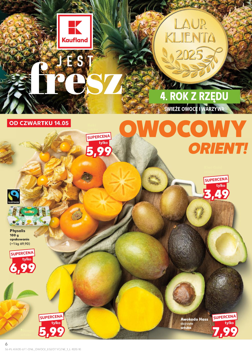 Leták Kaufland gazetka Dąbrowa Górnicza Gołonóg, Polsko - strana 6