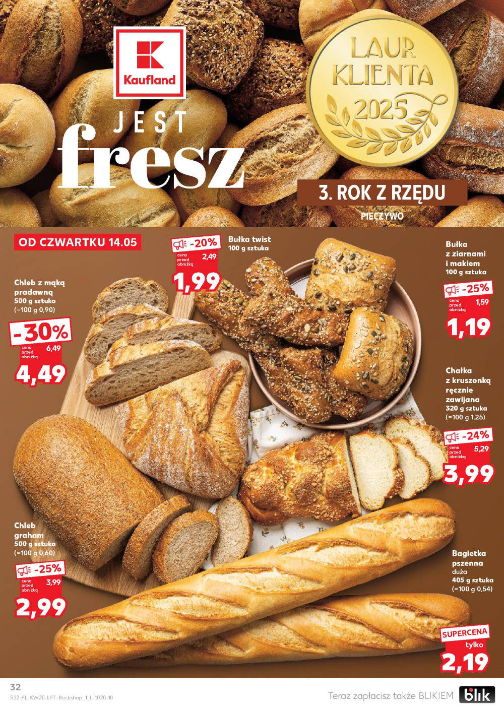 Leták Kaufland gazetka Kraków Prądnik Biały, Polsko - strana 32