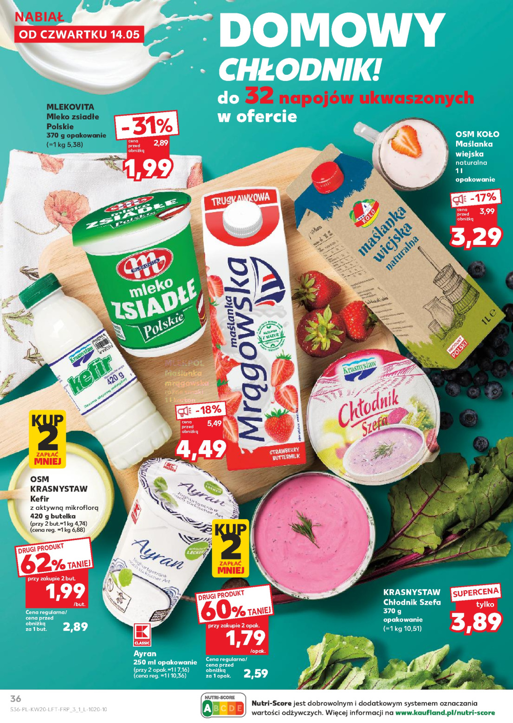 Leták Kaufland gazetka Kraków Prądnik Biały, Polsko - strana 36