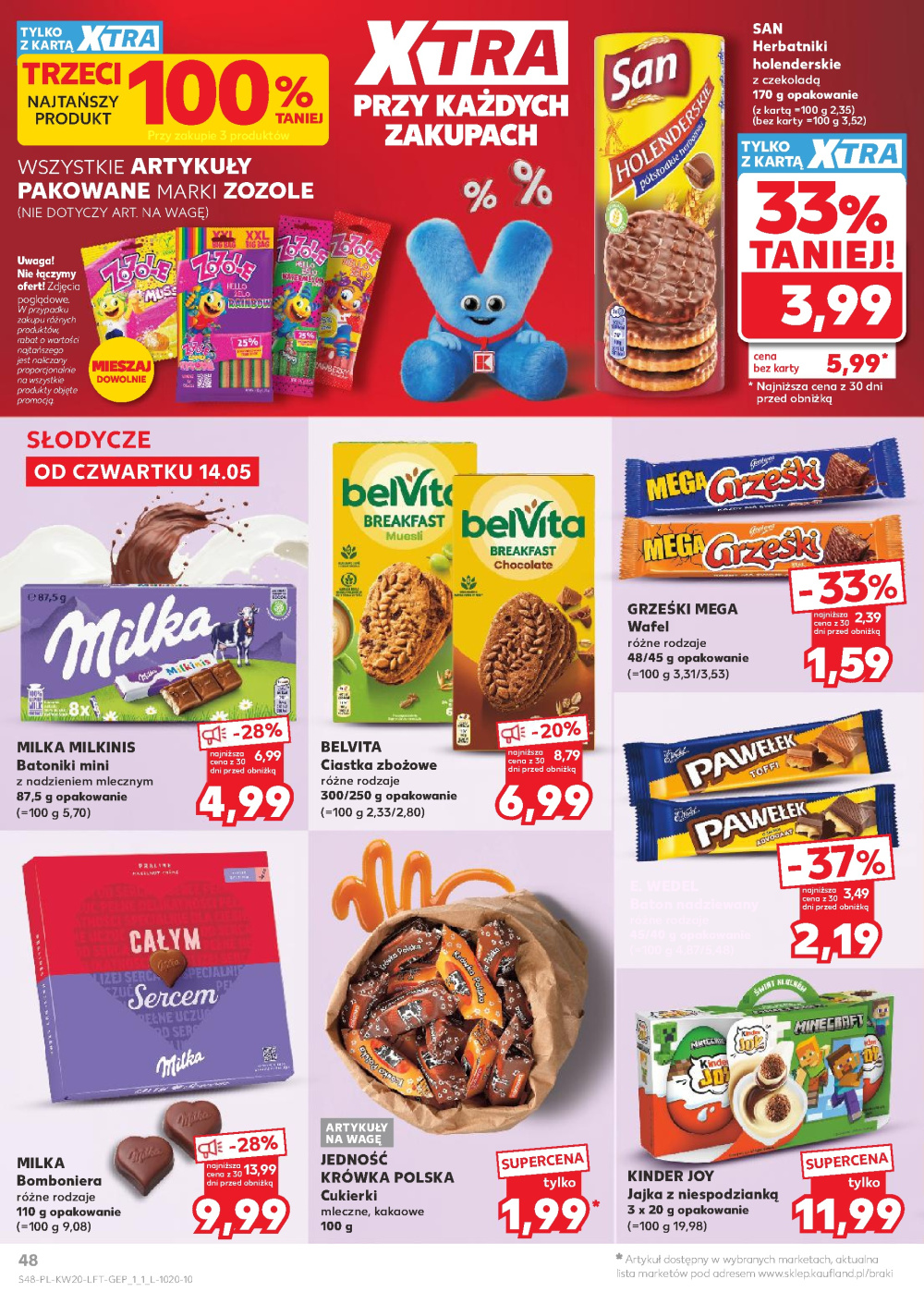 Leták Kaufland gazetka Kraków Prądnik Biały, Polsko - strana 48