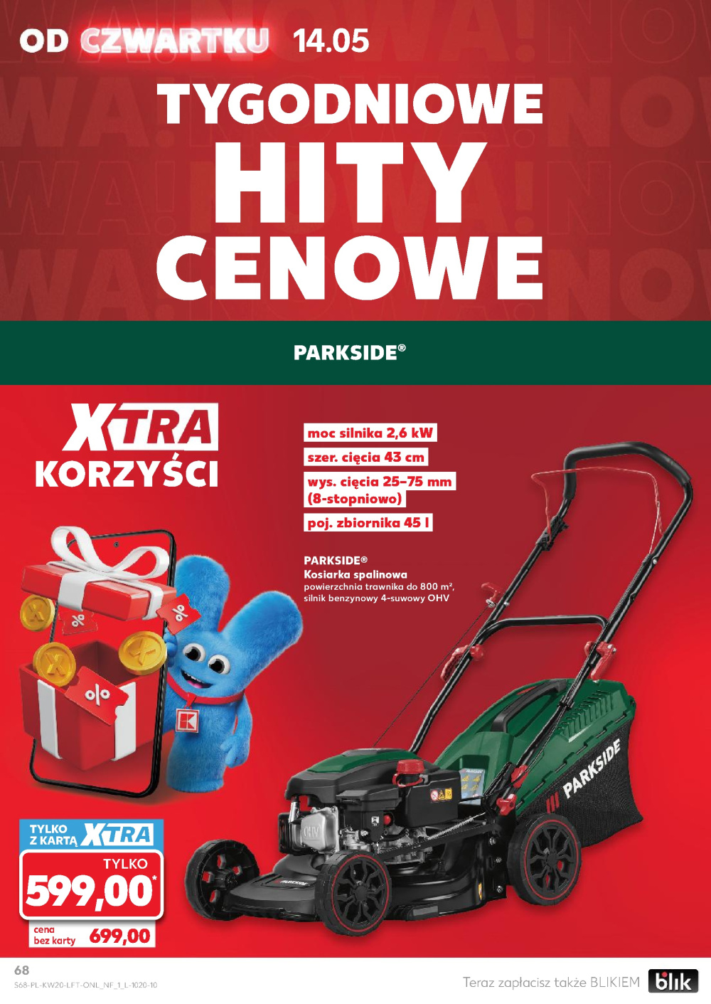 Leták Kaufland gazetka Kraków Prądnik Biały, Polsko - strana 68