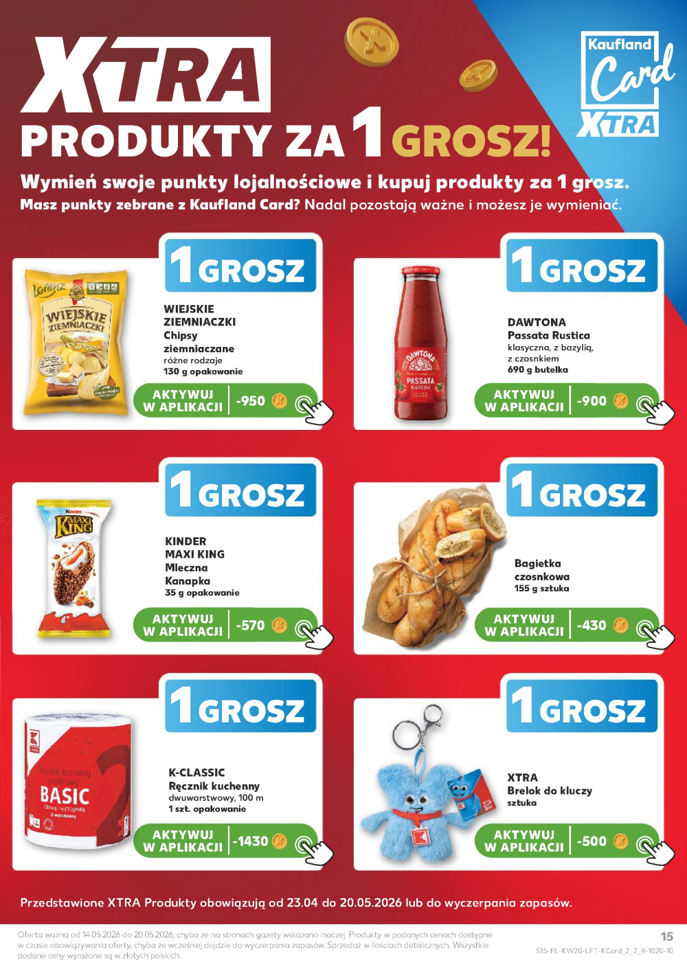 Leták Kaufland gazetka Mława, Polsko - strana 15