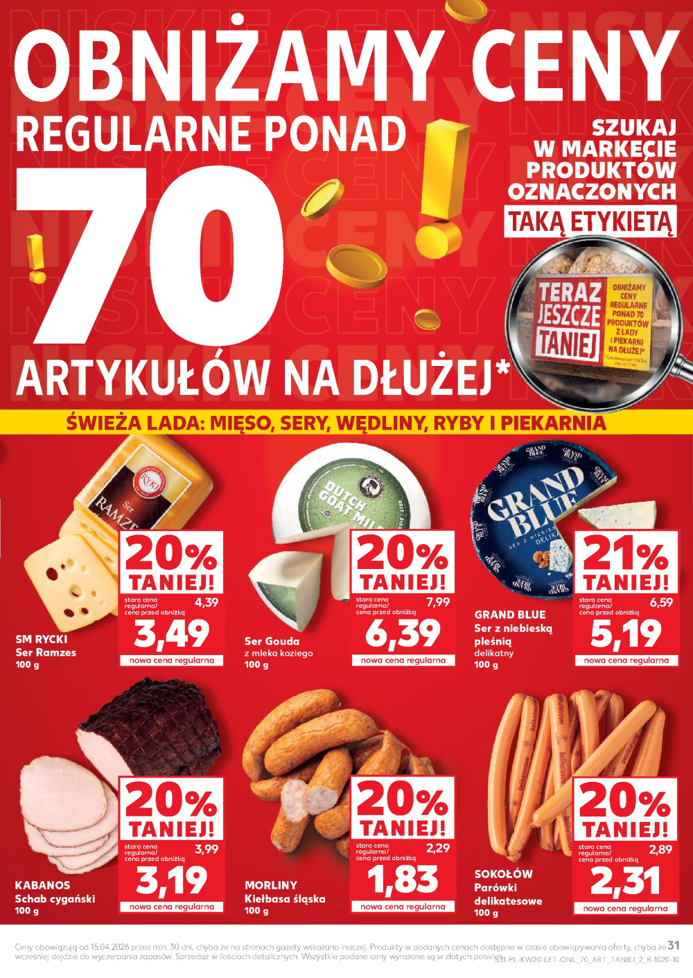 Leták Kaufland gazetka Mława, Polsko - strana 31