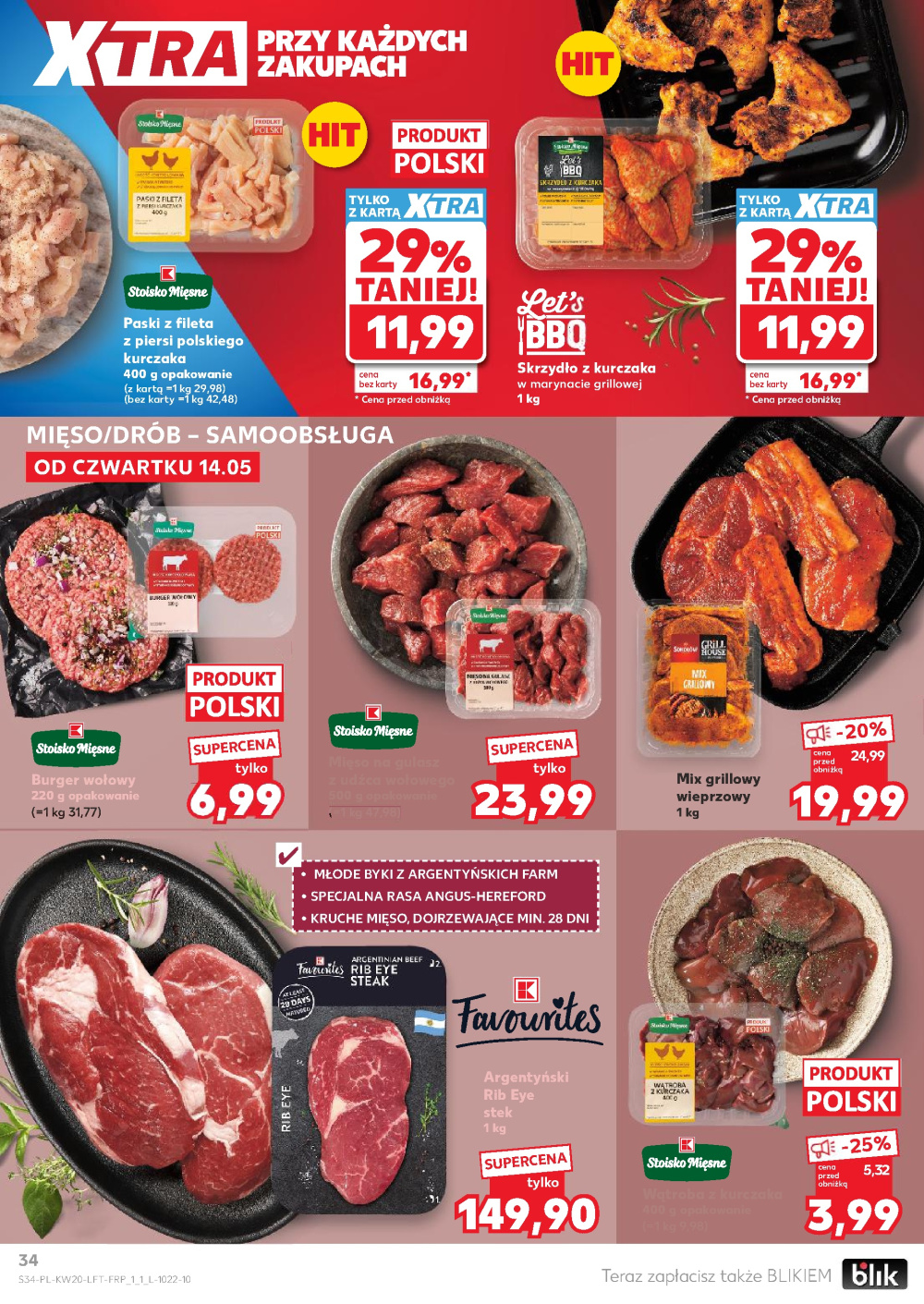 Leták Kaufland gazetka Mława, Polsko - strana 34