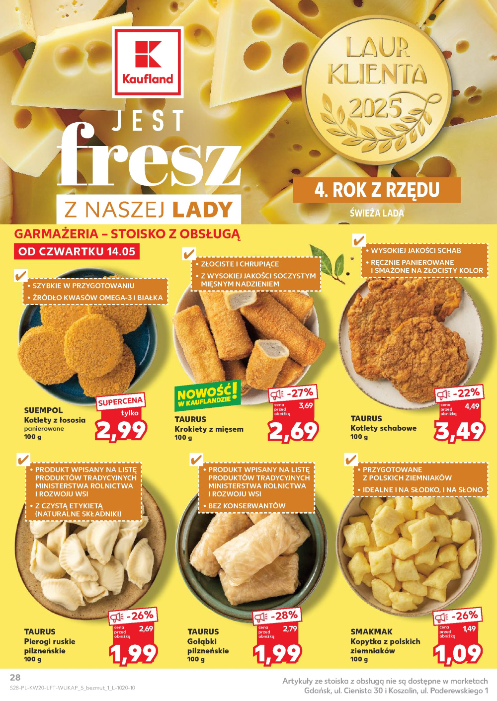 Leták Kaufland gazetka Pisz, Polsko - strana 28