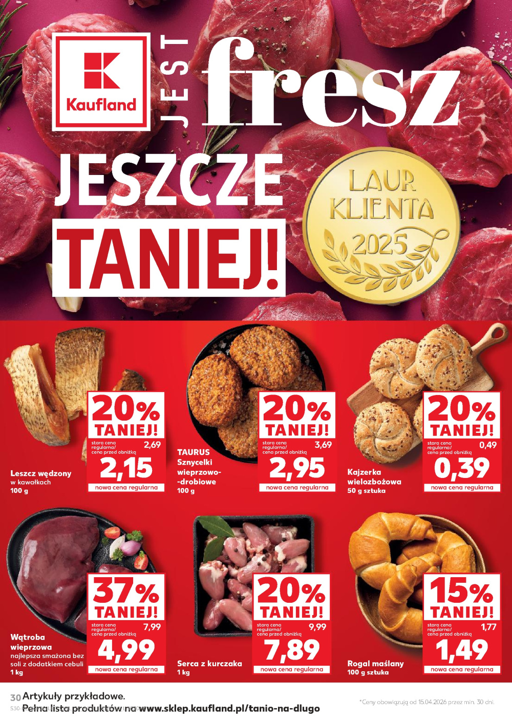 Leták Kaufland gazetka Pisz, Polsko - strana 30
