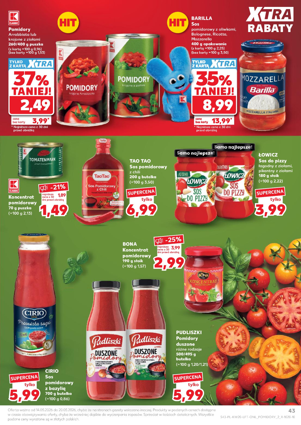 Leták Kaufland gazetka Pisz, Polsko - strana 43