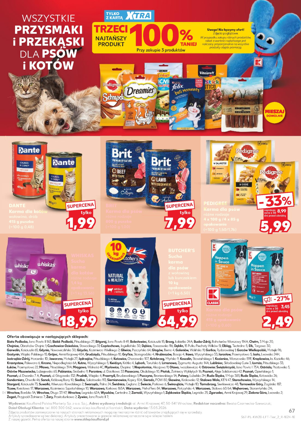 Leták Kaufland gazetka Sandomierz, Polsko - strana 67