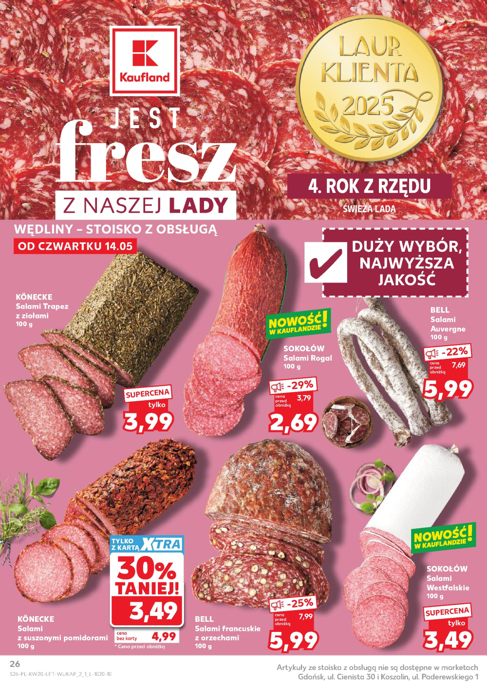Leták Kaufland gazetka Turek, Polsko - strana 26