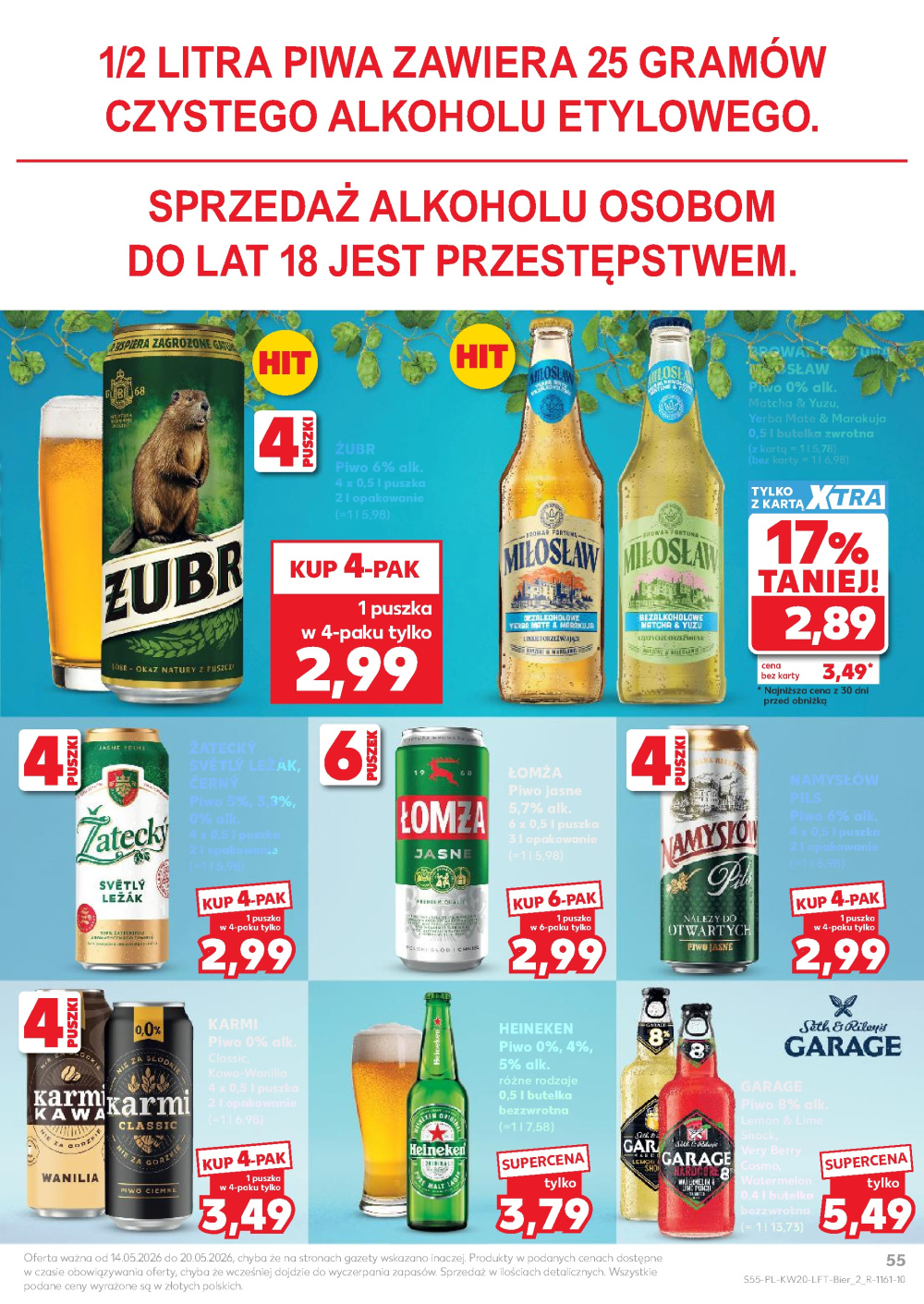 Leták Kaufland gazetka Turek, Polsko - strana 55