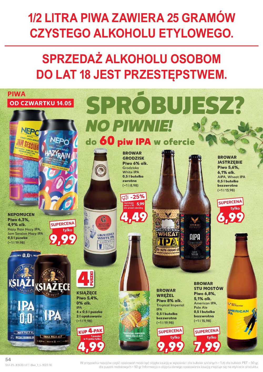 Leták Kaufland gazetka Żyrardów, Polsko - strana 54