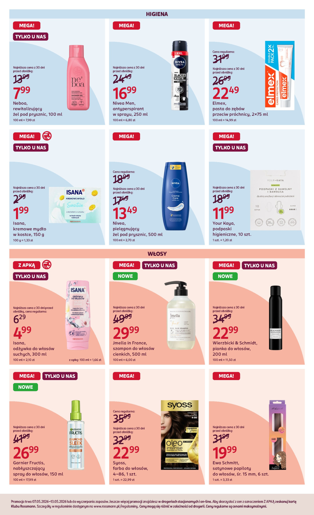 Leták Rossman Katalog, Polsko - strana 4