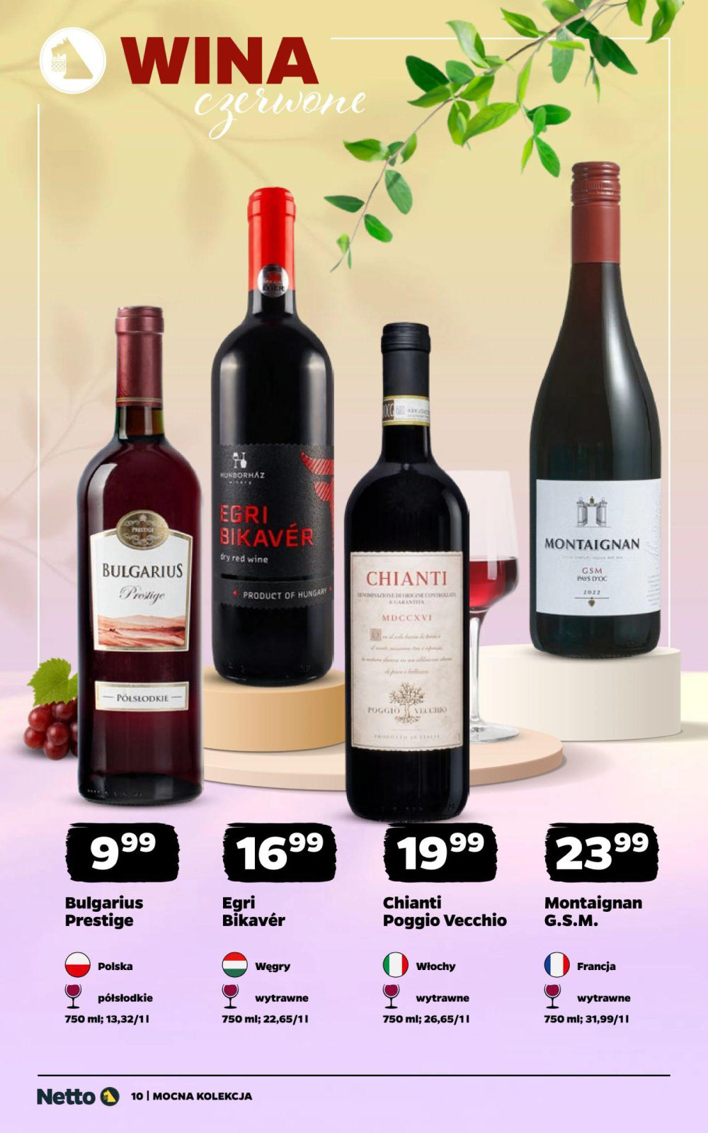 Leták Netto gazetka - Wina, Polsko - strana 10