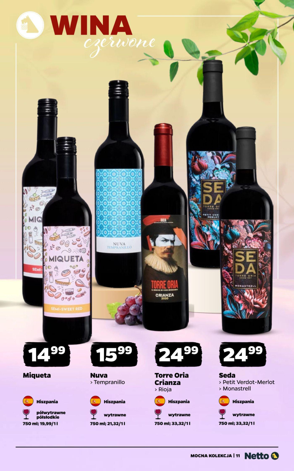 Leták Netto gazetka - Wina, Polsko - strana 11