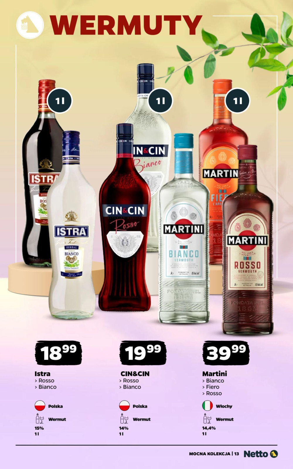 Leták Netto gazetka - Wina, Polsko - strana 13