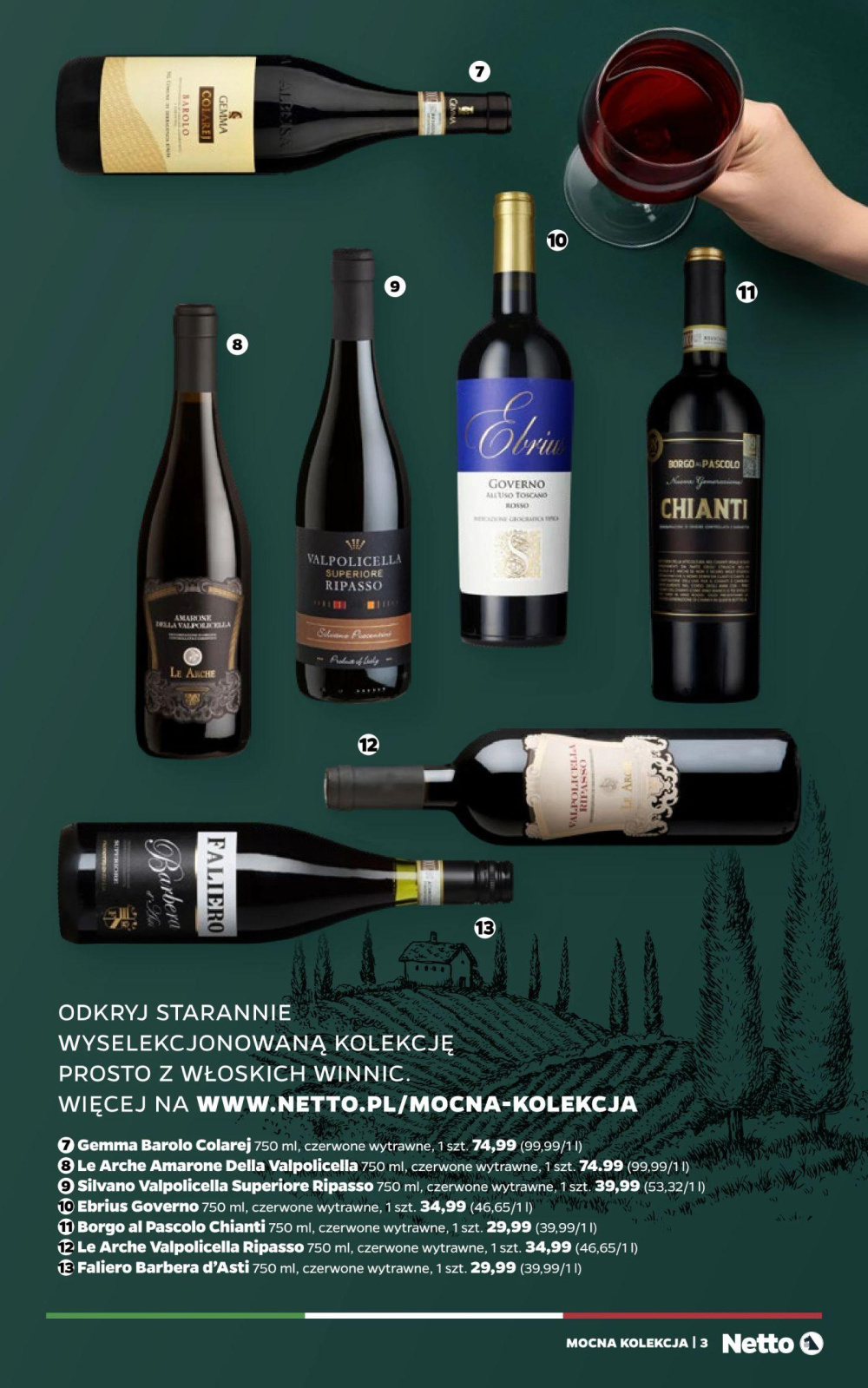Leták Netto gazetka - Wina, Polsko - strana 3