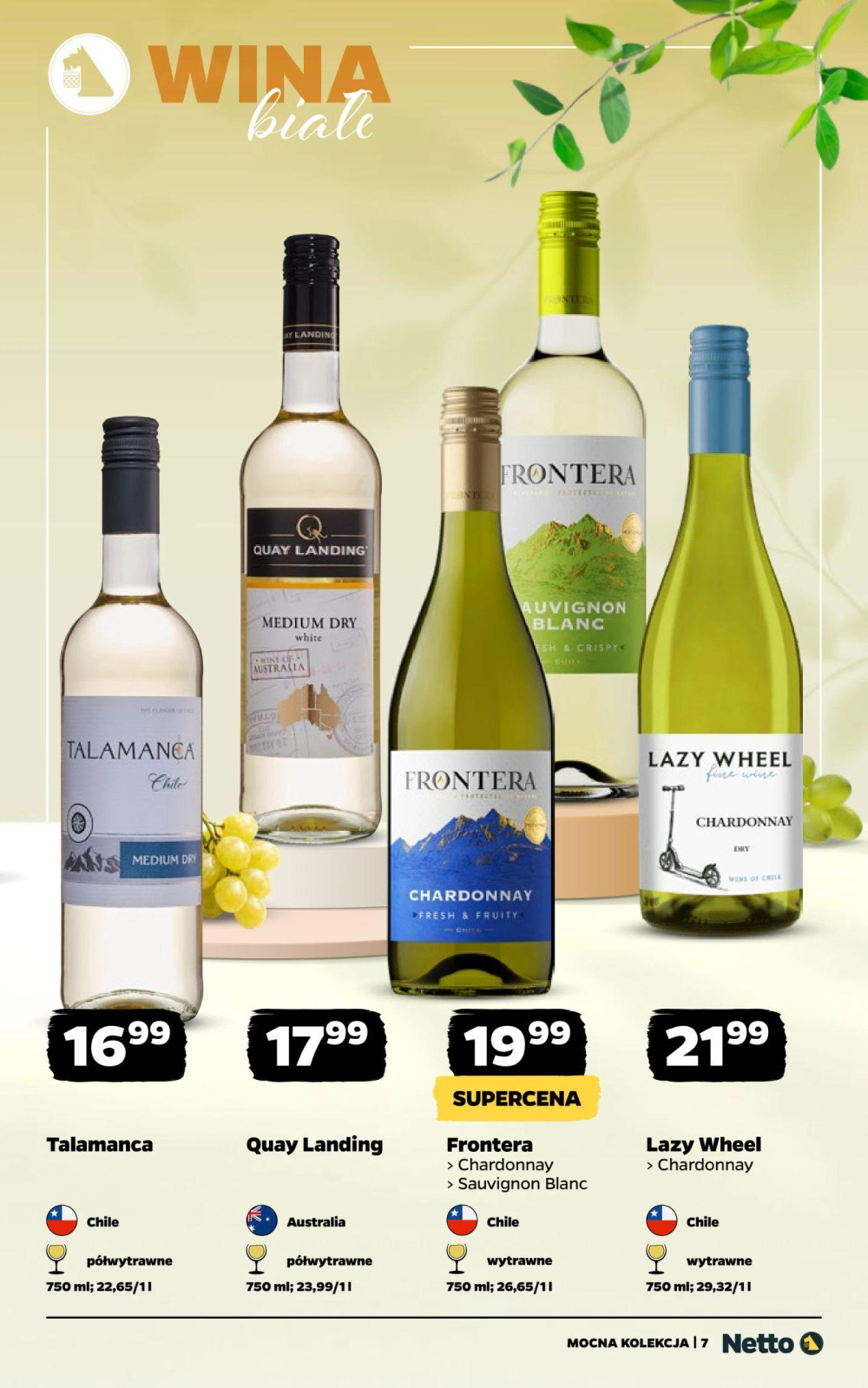 Leták Netto gazetka - Wina, Polsko - strana 7