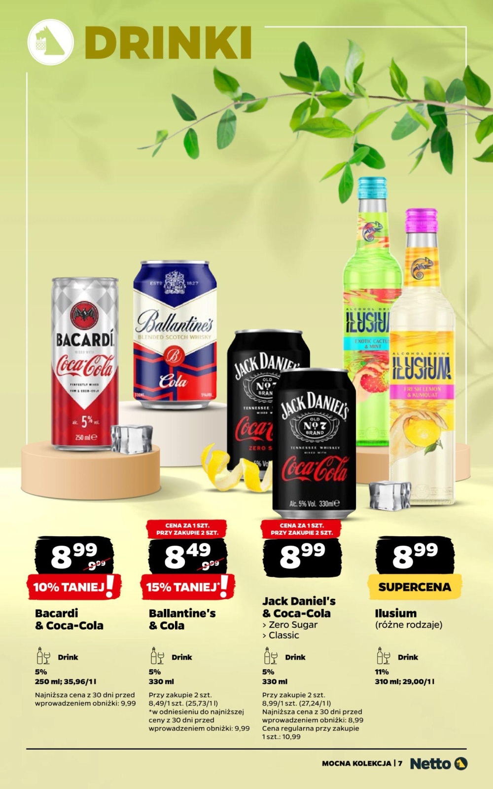 Leták Netto gazetka - Mocne Alkohole, Polsko - strana 7