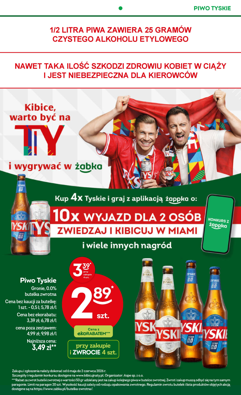 Leták Żabka gazetka, Polsko - strana 10