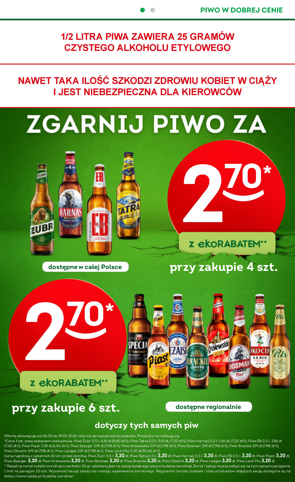 Leták Żabka gazetka, Polsko - strana 12