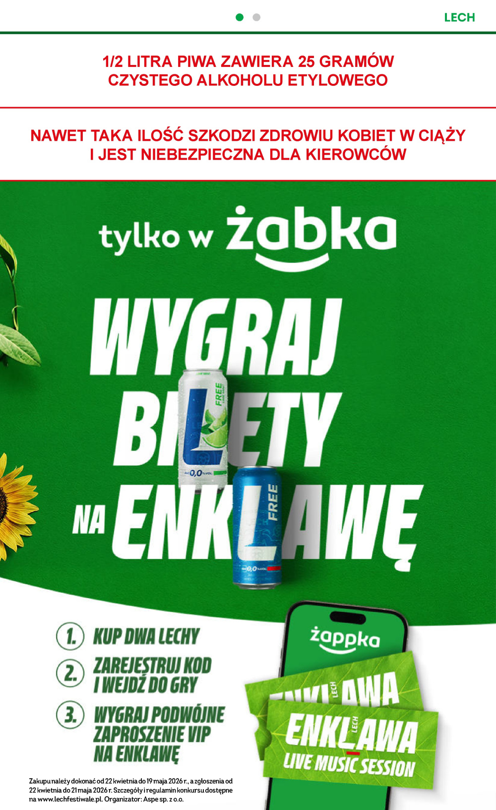 Leták Żabka gazetka, Polsko - strana 14