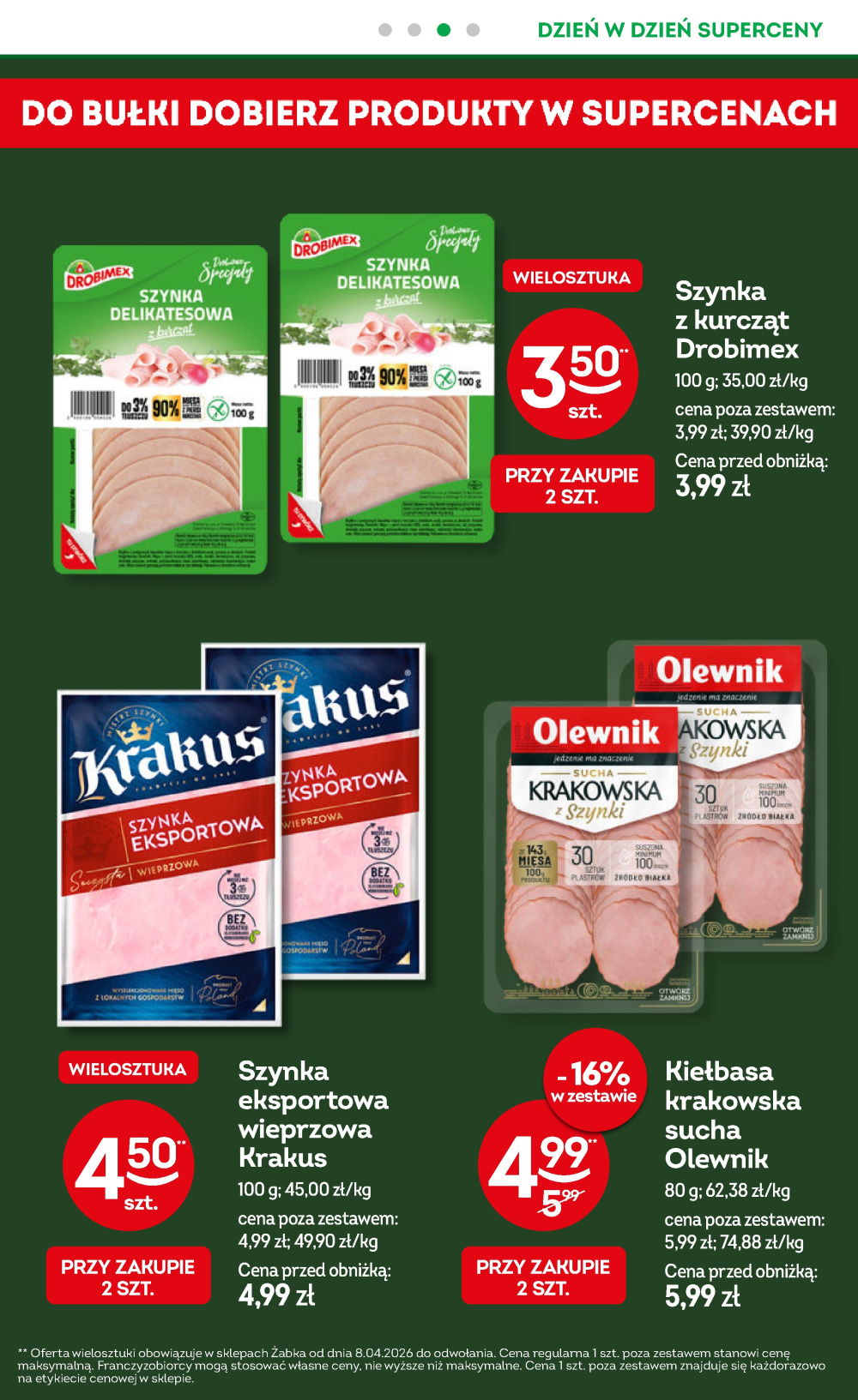 Leták Żabka gazetka, Polsko - strana 20