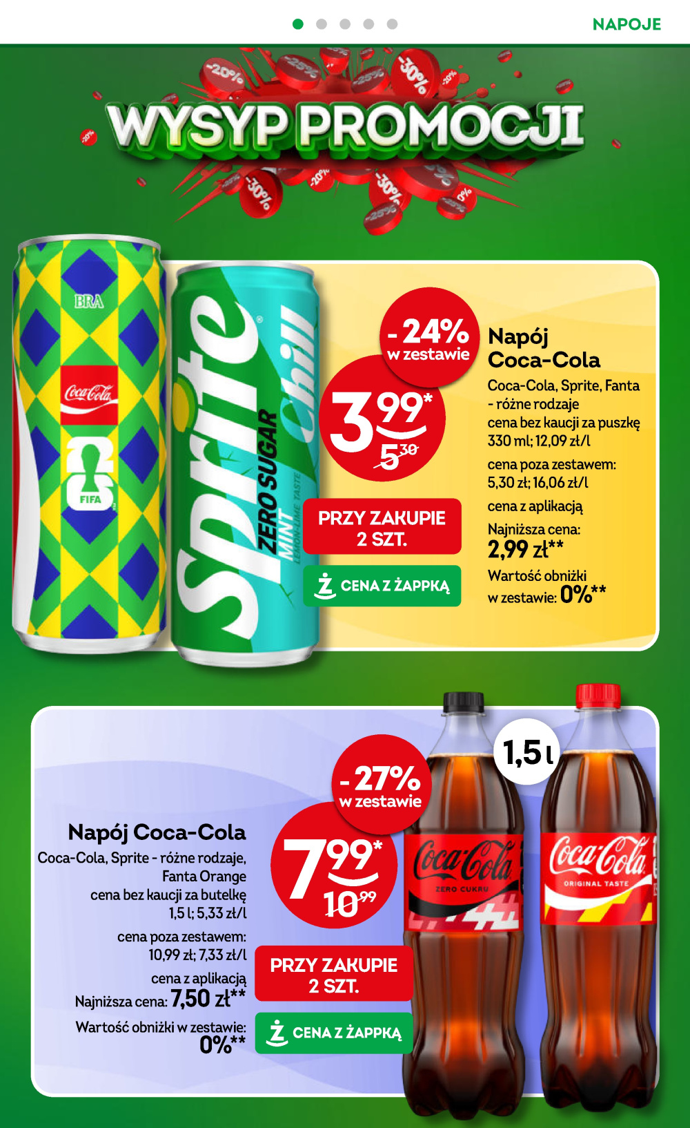 Leták Żabka gazetka, Polsko - strana 22