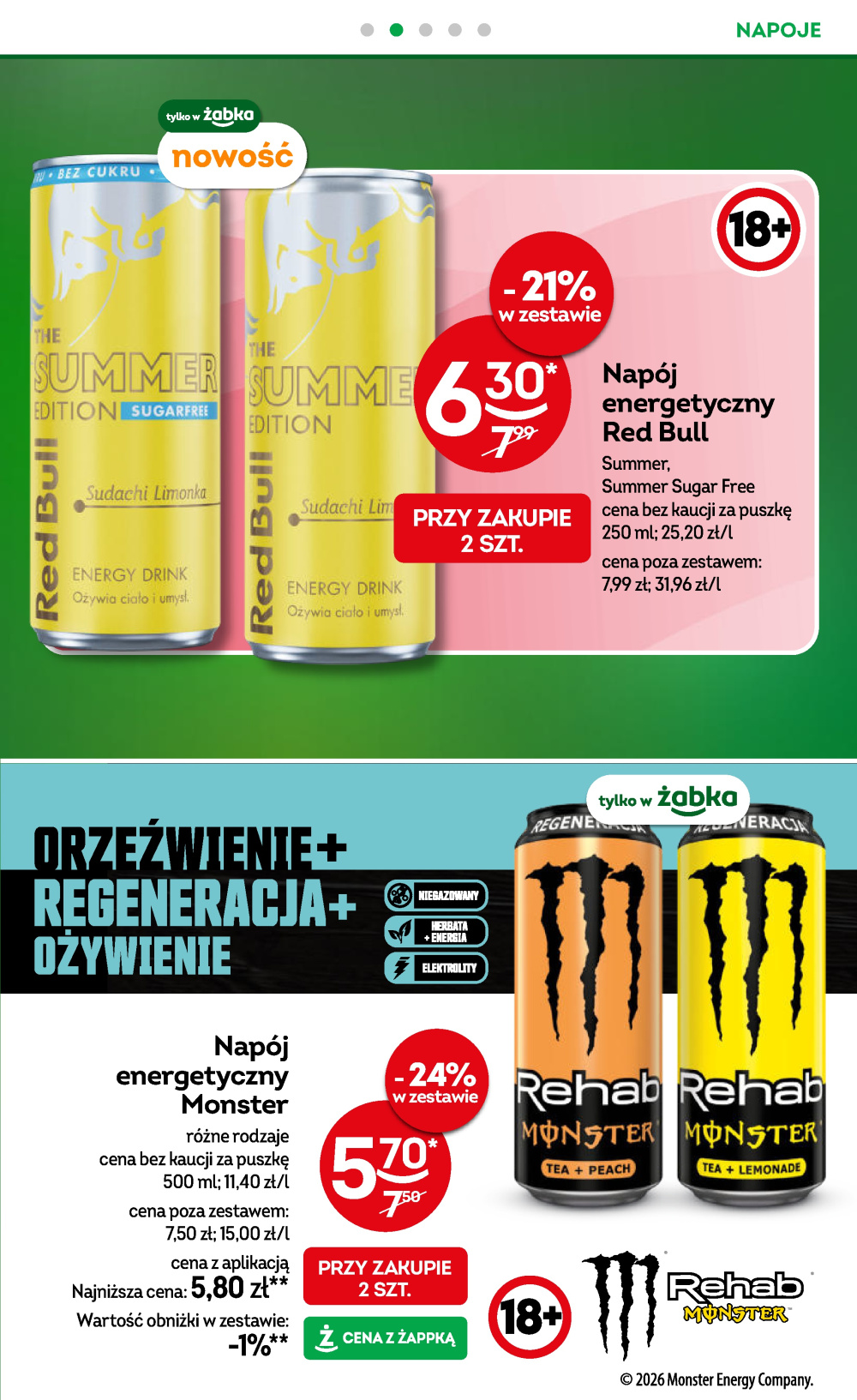 Leták Żabka gazetka, Polsko - strana 23