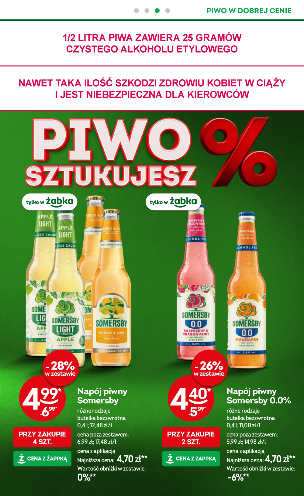 Leták Żabka gazetka, Polsko - strana 50