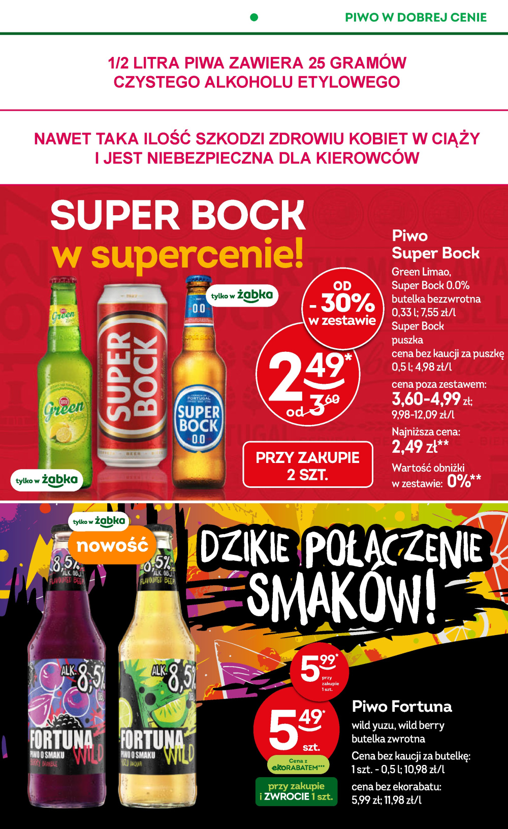 Leták Żabka gazetka, Polsko - strana 52