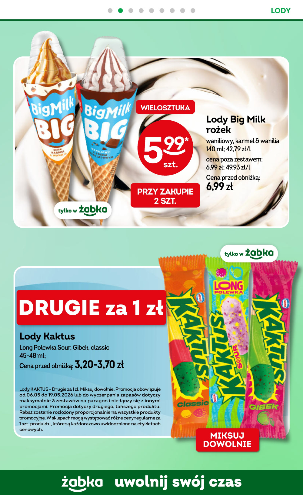 Leták Żabka gazetka, Polsko - strana 55