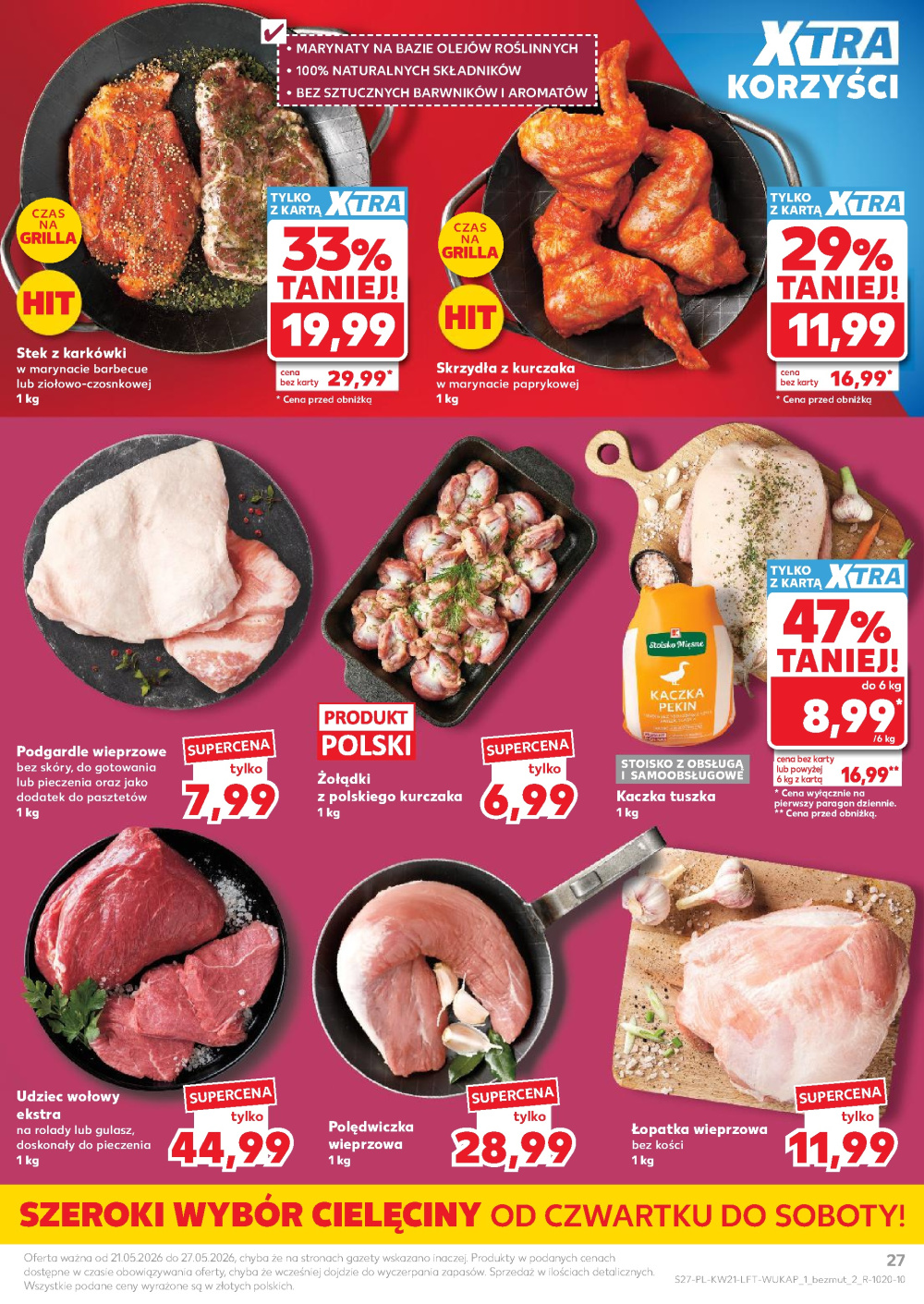 Leták Kaufland gazetka Cieszyn, Polsko - strana 27