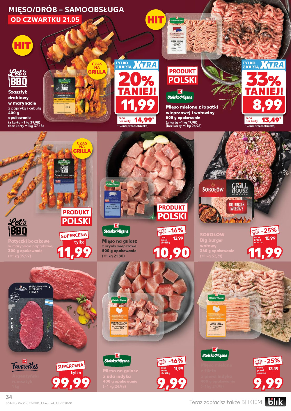 Leták Kaufland gazetka Cieszyn, Polsko - strana 34