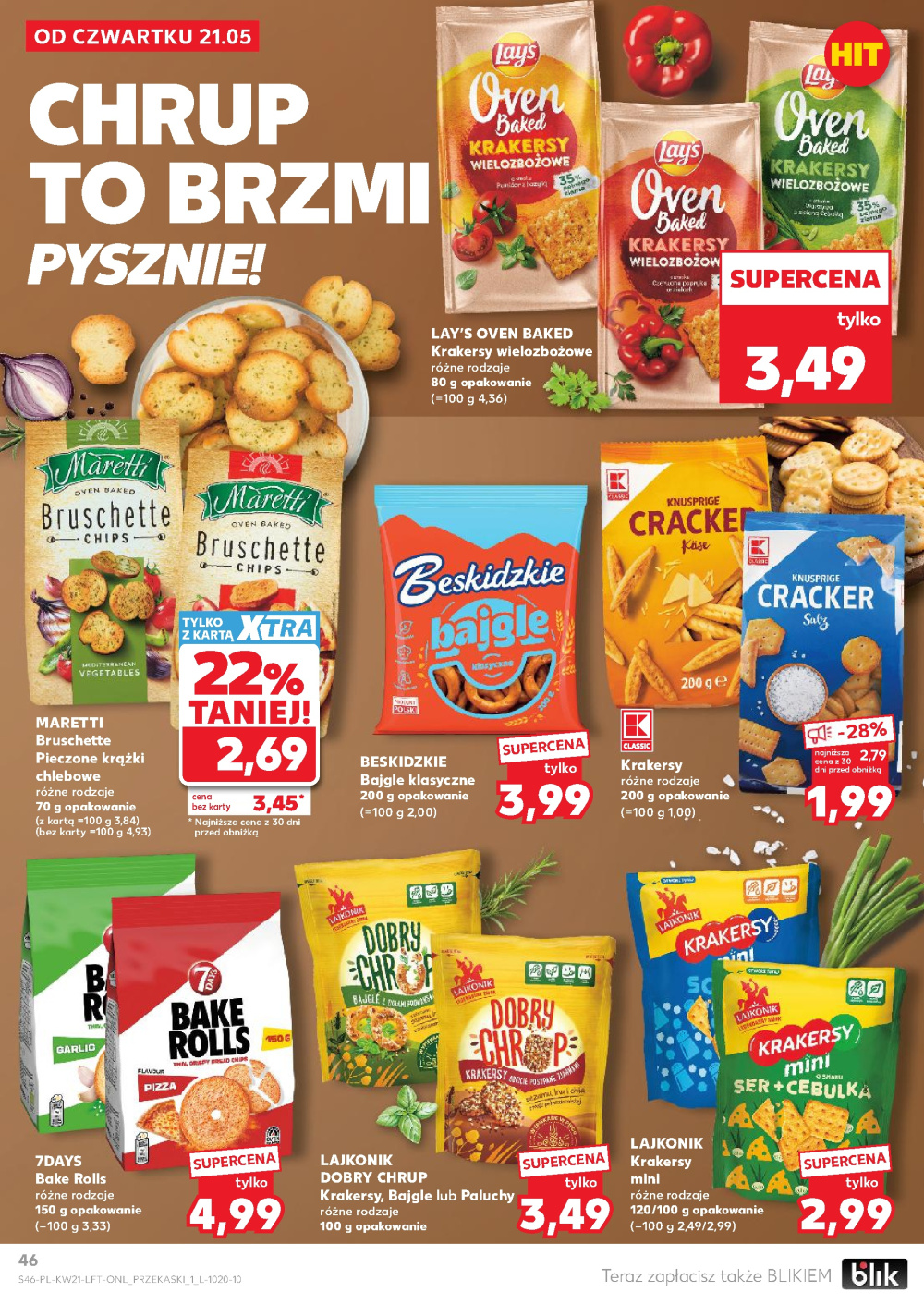 Leták Kaufland gazetka Dąbrowa Górnicza Gołonóg, Polsko - strana 46