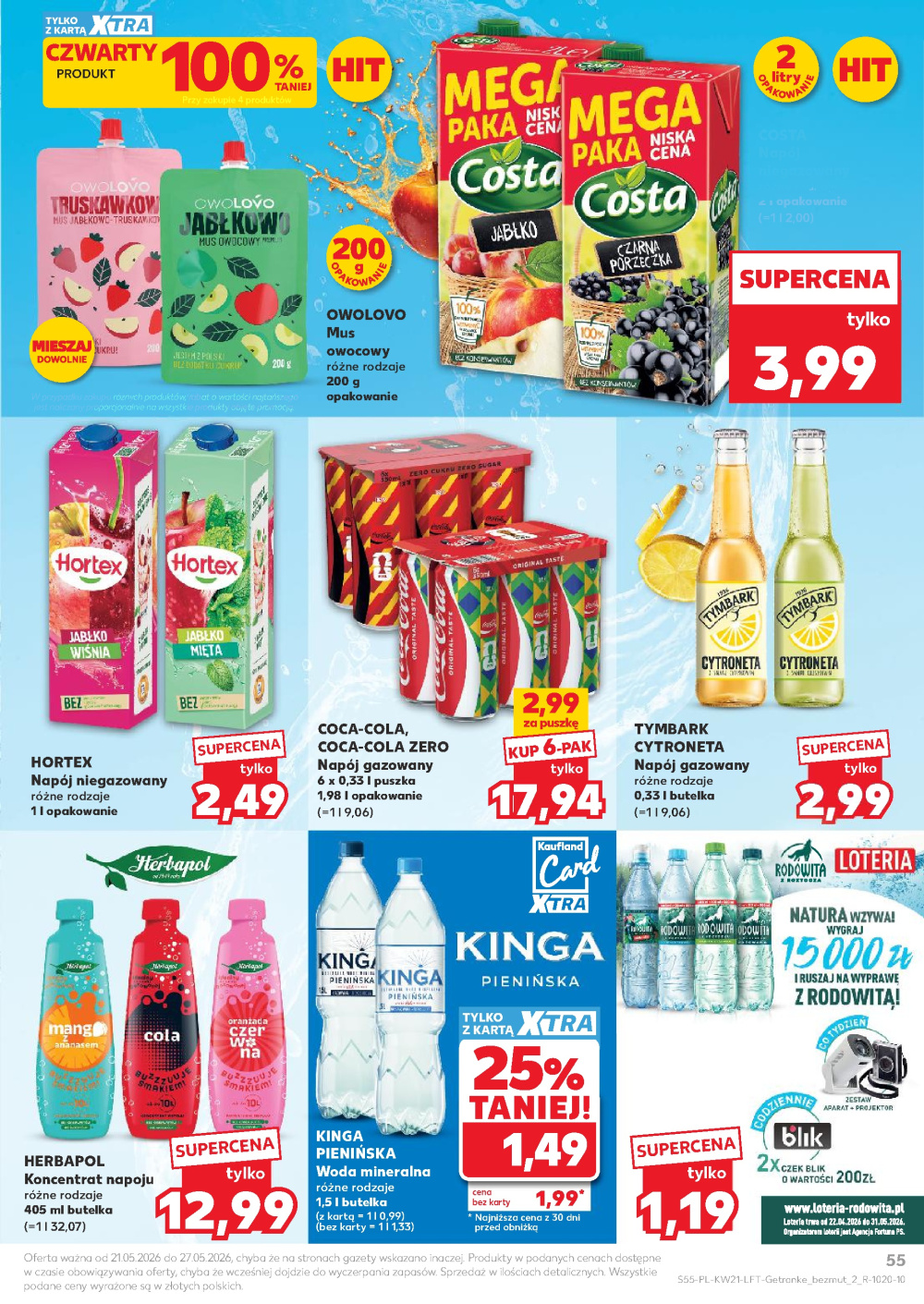 Leták Kaufland gazetka Gdynia Obłuże, Polsko - strana 55