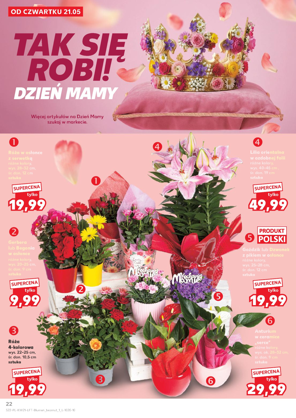 Leták Kaufland gazetka Konstantynów Łódzki, Polsko - strana 22