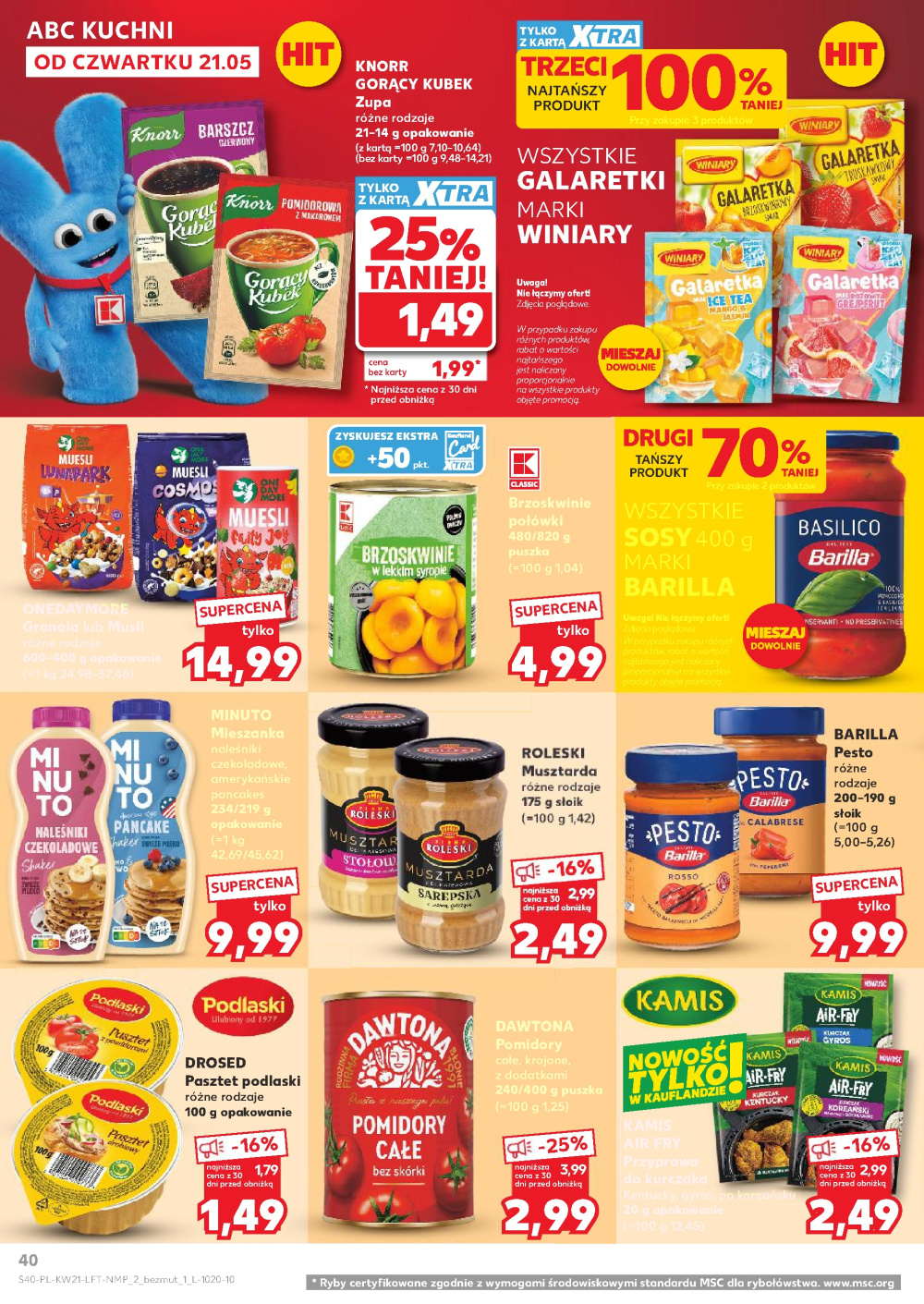 Leták Kaufland gazetka Konstantynów Łódzki, Polsko - strana 40