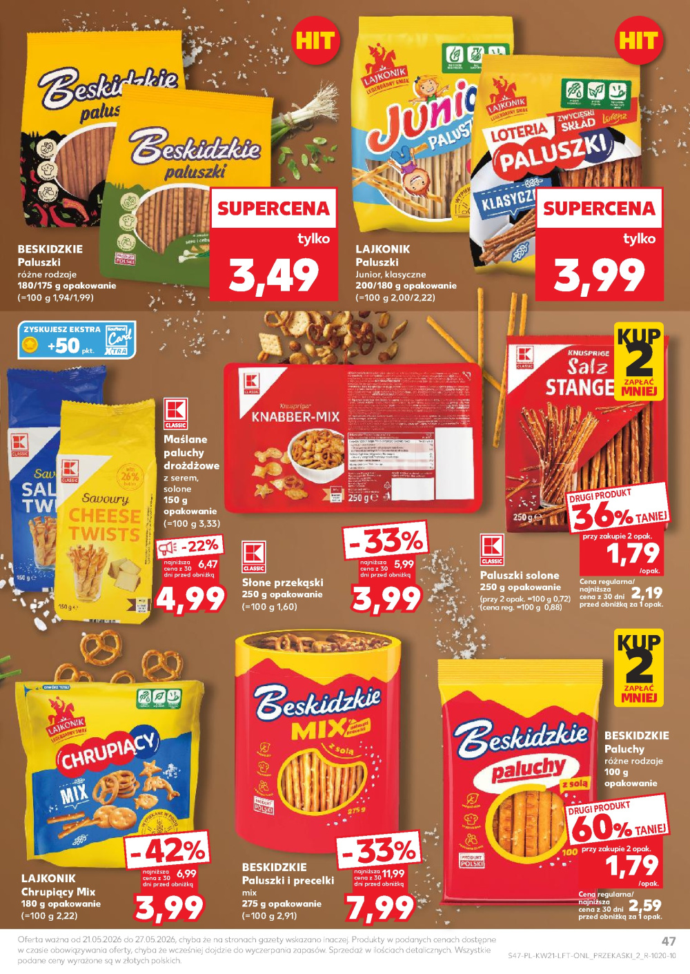 Leták Kaufland gazetka Konstantynów Łódzki, Polsko - strana 47