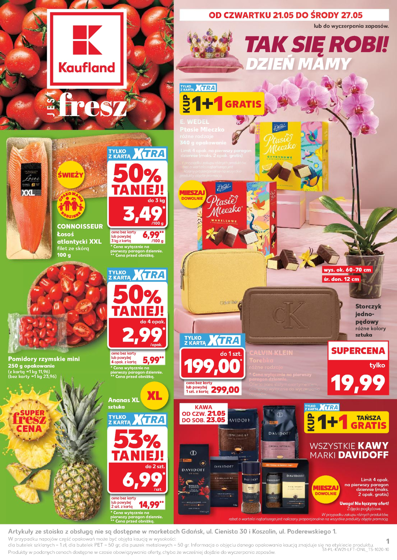 Kaufland gazetka Nowy Tomyśl od 21. 05. 2026