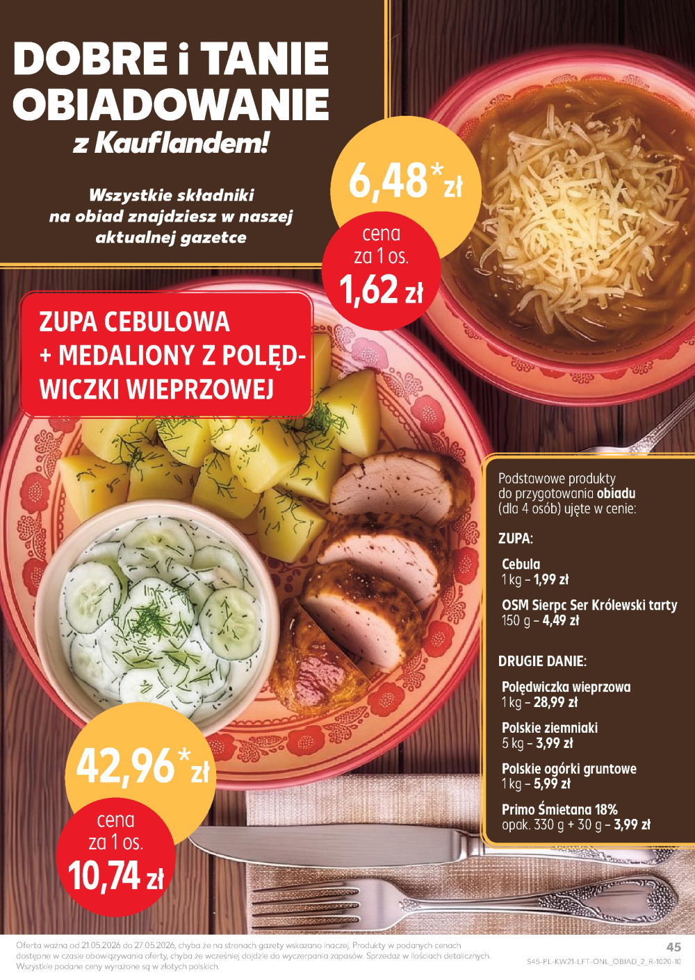 Leták Kaufland gazetka Żywiec, Polsko - strana 45