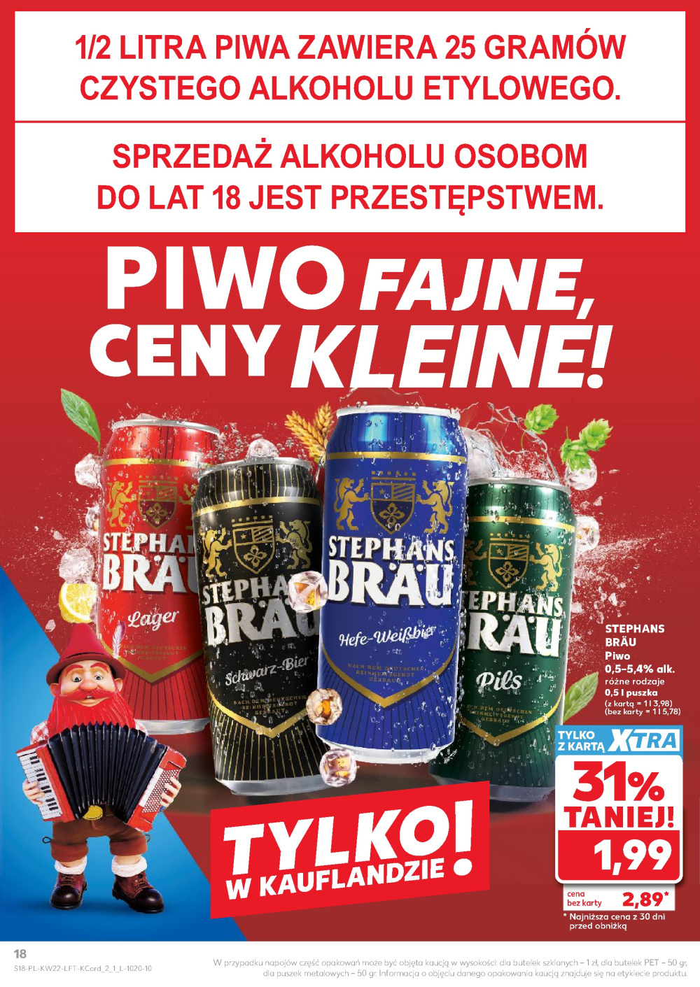 Leták Kaufland gazetka Cieszyn, Polsko - strana 18