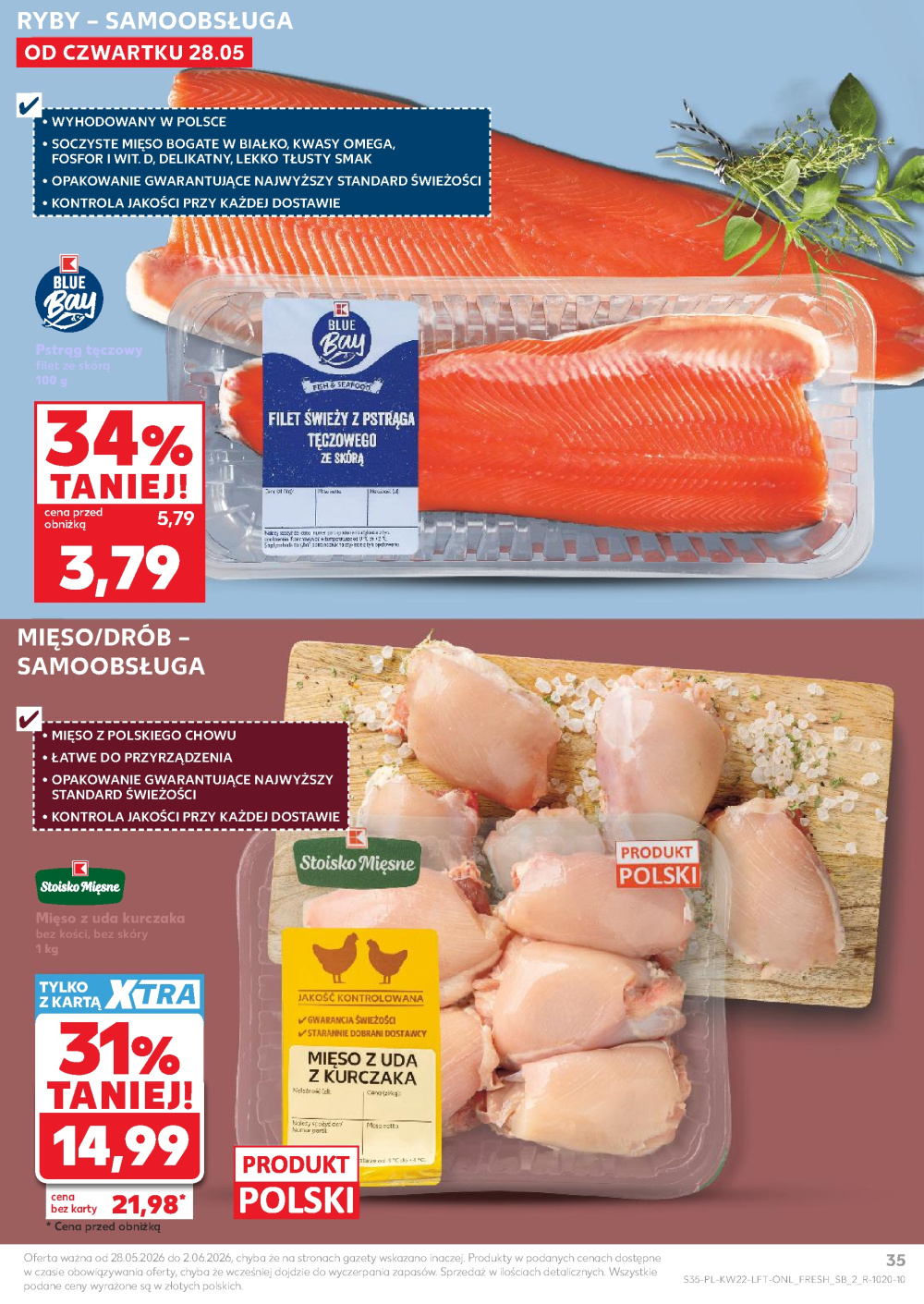 Leták Kaufland gazetka Cieszyn, Polsko - strana 35